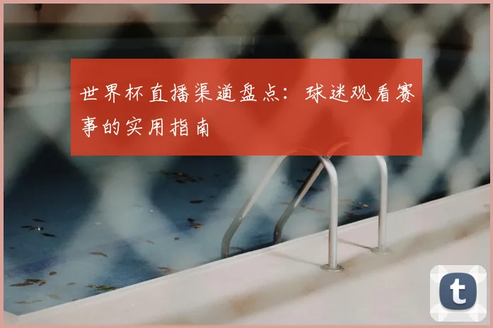 世界杯直播渠道盘点：球迷观看赛事的实用指南
